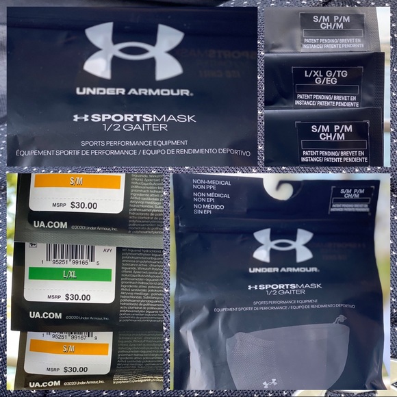 Under Armour Sports Face Masks - Picture 5 of 5